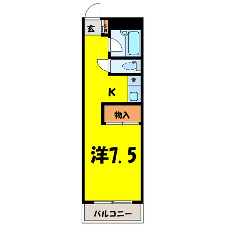 ビハーラ（高崎市江木町）の物件間取画像